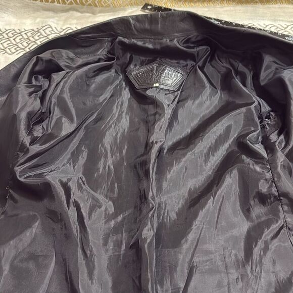 (E1) CAMOSCIO COLOMBIA, pure leather jackets, women's size L - Picture 3 of 13